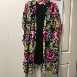 flowery kimono!